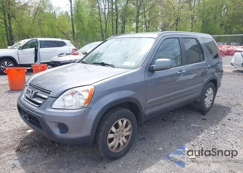 2005 Honda Cr-V Se из США, поврежденный, VIN SHSRD789X5U333671